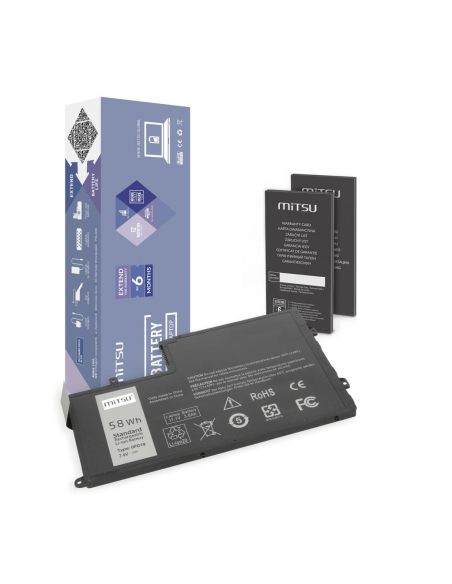 Bateria Mitsu do Dell Inspiron 15 (5542), 14 (5445) - 7.4 - 8.8V