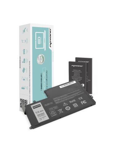 Bateria Movano do Dell Inspiron 15 (5542), 14 (5445) - 7.4V