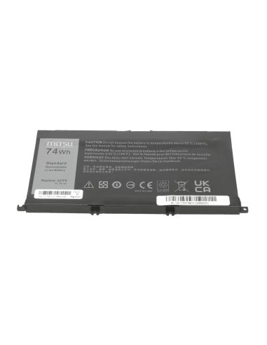 Bateria Mitsu do Dell Inspiron 15 (7557), 15 (7559) - 6600mAh
