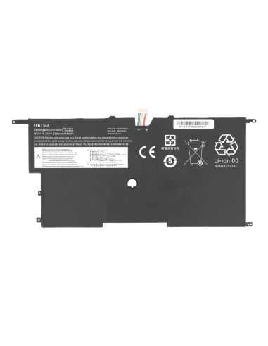 Bateria Mitsu do Lenovo ThinkPad X1 Carbon 14 (gen2, gen3)