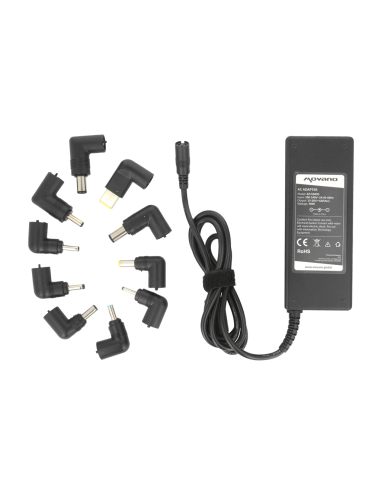 Zasilacz Movano uniwersalny 90W - 10 wtyków