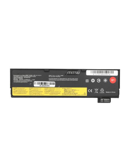 Bateria Mitsu do Lenovo ThinkPad T570 (2100mAh)