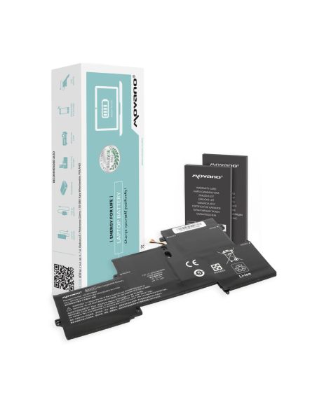 Bateria Movano do HP EliteBook Folio 1020 G1