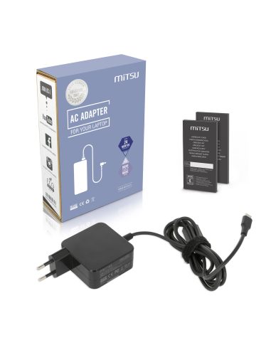 Zasilacz Mitsu 45W USB type C USB-C (black)