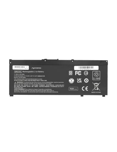 Bateria Movano do HP Pavilion Gaming 15 17