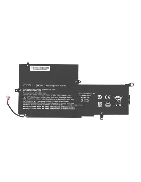 Bateria Mitsu do HP Envy x360 13, Spectre Pro x360 G1