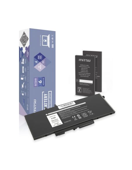 Bateria Mitsu do Dell Latitude 5400 5500 5510