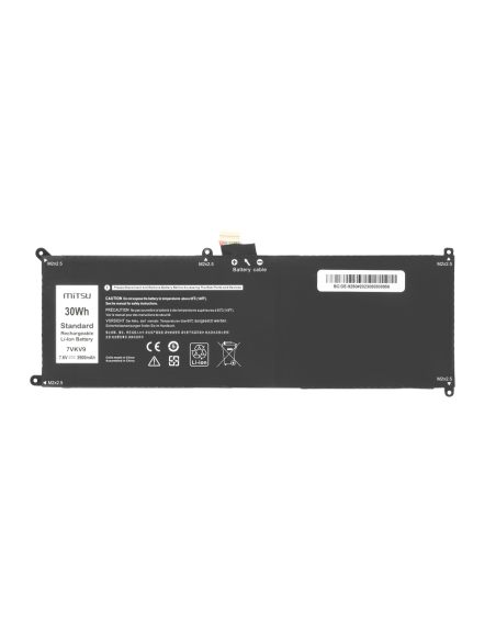 Bateria Mitsu do Dell Latitude 12 (7275), XPS 12 (9250)