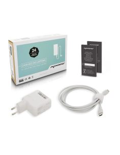 Zasilacz Movano 30W USB type C USB-C (white)