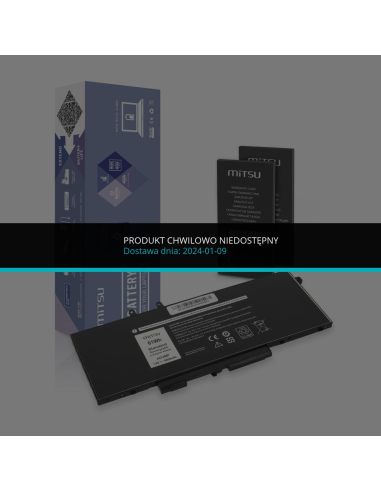 Die Batterie Mitsu bis Dell Latitude 5400, 5500, 5510