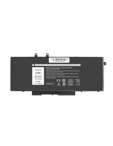 Bateria Mitsu do Dell Latitude 5400, 5500, 5510