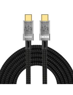 Kabel USB-C / USB-C 100W -...