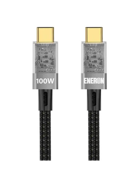 Kabel USB-C / USB-C 100W - SZYBKI - 2M oplot