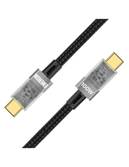 Kabel USB-C / USB-C 100W - SZYBKI - 2M oplot