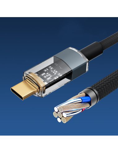 Kabel USB-C / USB-C 100W - SZYBKI -...