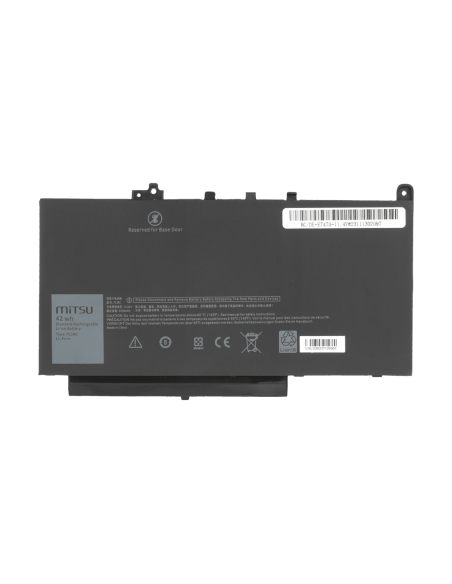 Bateria Mitsu do Dell Latitude E7270, E7470 - 11.4V
