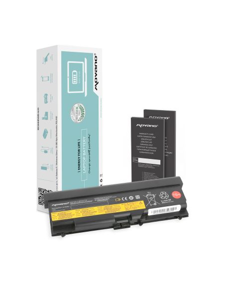 Die Batterie Movano bis Lenovo ThinkPad T430, T530 (6600mAh)