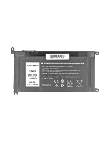 Bateria Movano do Dell Vostro 14 (5468), Inspiron 15 (5568) - 3400mAh