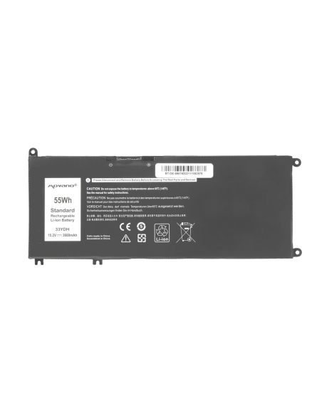 Bateria Movano do Dell Inspiron 15 (5587), 15 (7588)