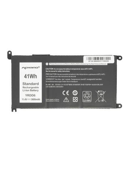 Bateria Movano do Dell Inspiron 14 (5481), 14 (5590)