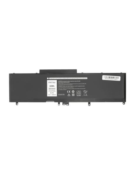 Bateria Mitsu do Dell Latitude E5570 (5500mAh) - 11.4V