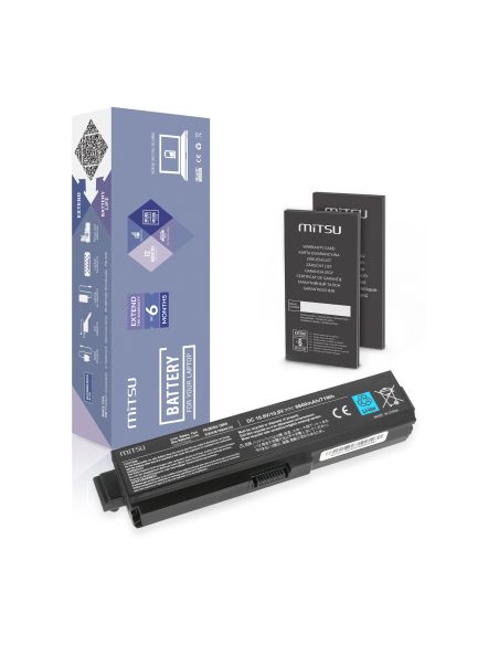 Bateria Mitsu do Toshiba L700, L730, L750 (6600mAh)