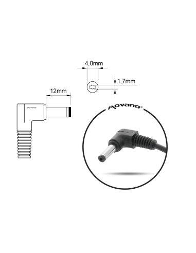 Zasilacz Movano 10.5v 4.3a (4.8x1.7) 45W do Sony