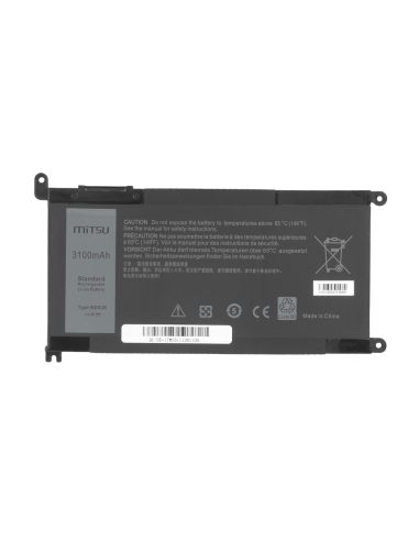 Bateria Mitsu do Dell Vostro 14 (5468), Inspiron 15 (5568) - 3100mAh