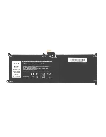 Bateria Mitsu do Dell Latitude 12 (7275), XPS 12 (9250)