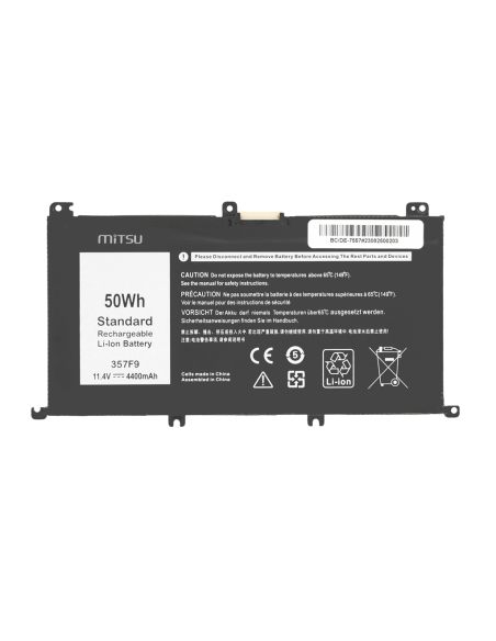 Bateria Mitsu do Dell Inspiron 15 (7557), 15 (7559) - 4400mAh