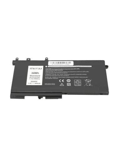 Bateria Mitsu do Dell Latitude E5280, E5480, E5580