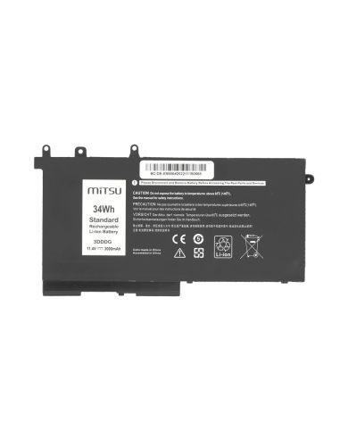 Bateria Mitsu do Dell Latitude E5280, E5480, E5580