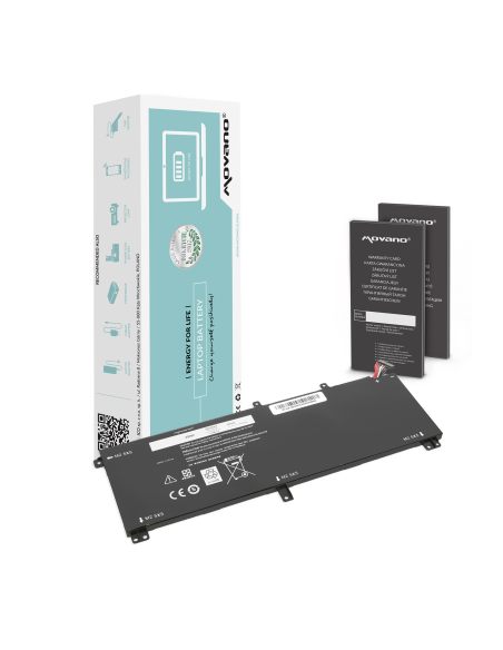 Bateria Movano do Dell XPS 15 (9530), M3800