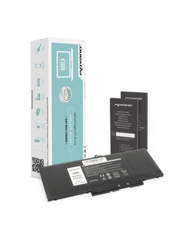 Bateria Movano do Dell Latitude 7390, 7490