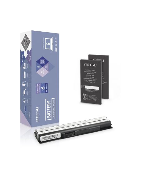 Die Batterie Mitsu für MSI CR650, A6500
