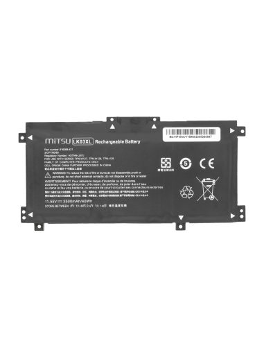 Bateria Mitsu do HP Envy 17, x360 15