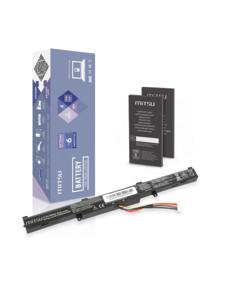 Bateria Mitsu do Asus GL752VL, N552VX