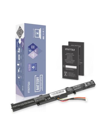 Bateria Mitsu do Asus GL752VL, N552VX