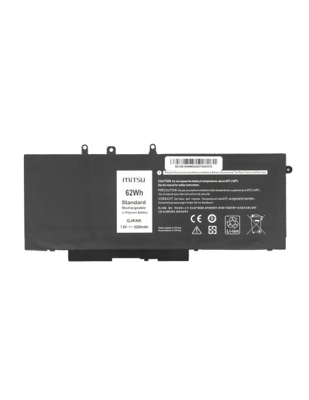 Bateria Mitsu do Dell Latitude 5490, 5590