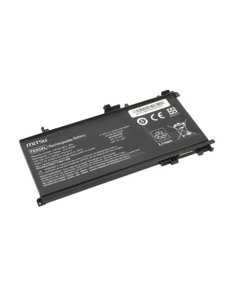 Bateria Mitsu do HP Omen 15, Pavilion 15 - 11.55V