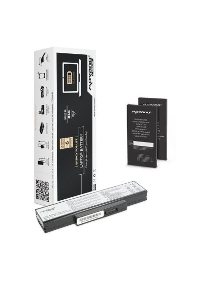 Bateria Movano Premium do Asus K72, K73, N73, X77 (5200mAh)