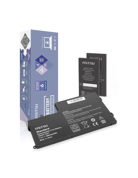 Bateria Mitsu do Dell Inspiron 15 (5542), 14 (5445)